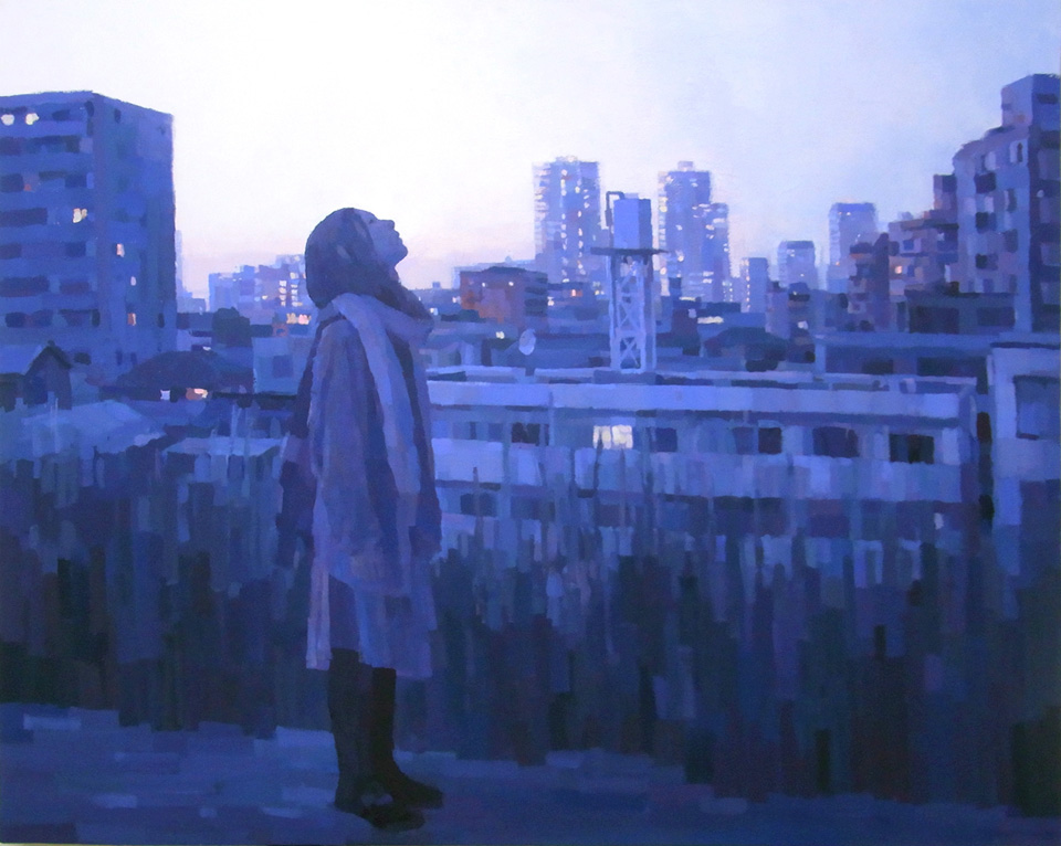 「明日」/ ''Tomorrow'', 2011,  acrylic on canvas